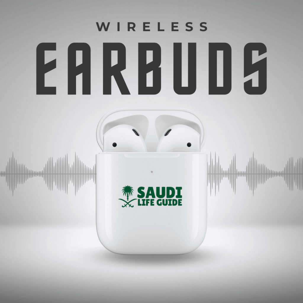 Wireless earbuds New Year gifts ideas in Saudi Arabia