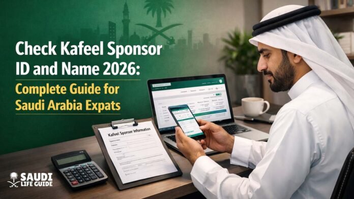 Check Kafeel Sponsor ID and Name