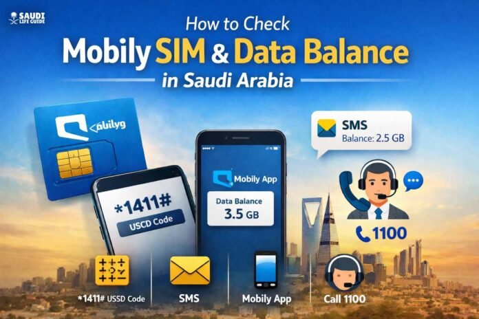 Check Mobily SIM & Data Balance