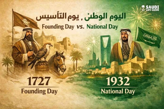 Founding Day vs National Day