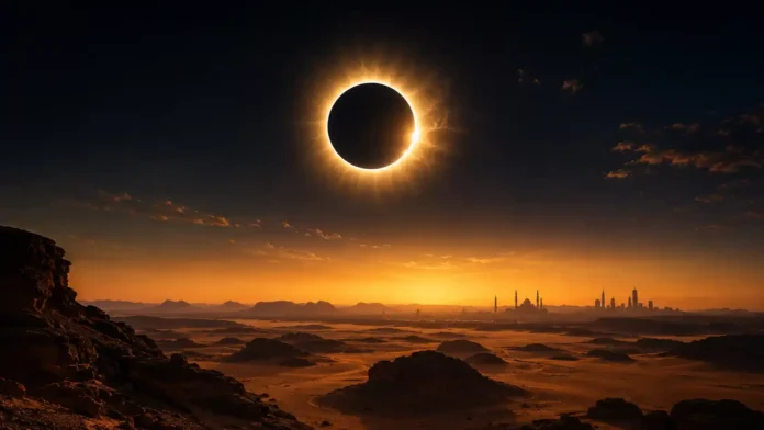 Total Solar Eclipse Saudi Arabia