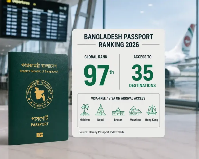 Bangladesh Passport Ranking